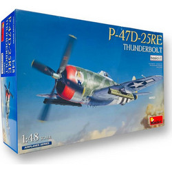 MiniArt P-47D-25RE Thunderbolt Συναρμολογούμενο Πλαστικό Μοντέλο Αεροπλάνου 1:48