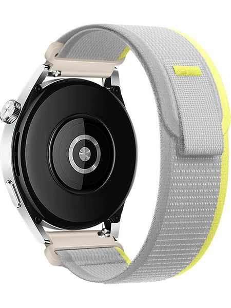 Hoco WH04 Belle Series Λουράκι Υφασμάτινο White / Yellow (Universal 20mm)