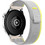 Hoco WH04 Belle Series Λουράκι Υφασμάτινο White / Yellow (Universal 20mm)