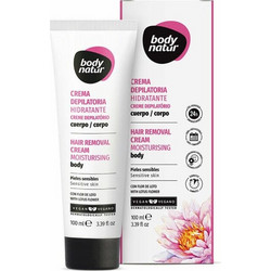 Body Natur Moisturizing Αποτριχωτική Κρέμα για Ευαίσθητες Επιδερμίδες 200ml