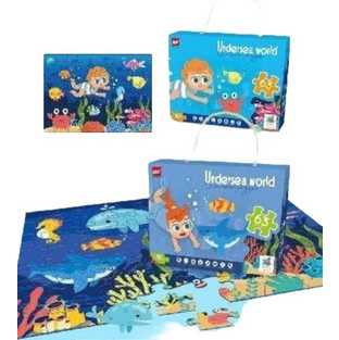 Παιδικό Puzzle Undersea World 63 Κομμάτια 66307