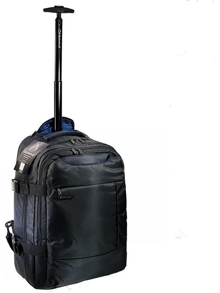 Diplomat 111-55W Βαλίτσα Καμπίνας 53x38x25cm με 2 Ρόδες Μαύρη