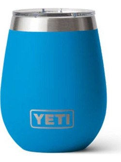 YETI Rambler Wine Tumbler Big Wave Blue 296ml