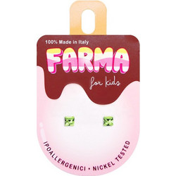 Farma Bijoux Γυναικεία Σκουλαρίκια Καρφωτά από Ορείχαλκο με Swarovski 8058056810649