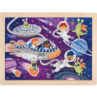 Παιδικό Puzzle Hape Space Friends 48 Κομμάτια
