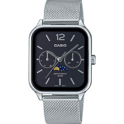 Casio Ανδρικό Ρολόι με Ασημί Μεταλλικό Μπρασελέ MTP-M305M-1AVER