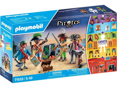 Playmobil Pirates My Figures Πειρατές για 5-10 Ετών 71533