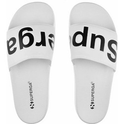 Superga 1908 Ανδρικές Παντόφλες Καλοκαιρινές Αντιολισθητικές Κολυμβητηρίου Λευκές S111I3W-909