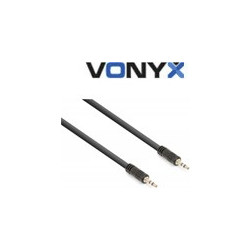 VONYX CX336-1 Καλώδιο Jack 3.5mm STEREO αρσενικό σε Jack 3.5mm STEREO αρσενικό 1.5m 177.779