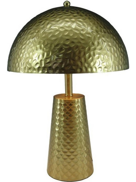 Inart Ambient 5207351213119 Πορτατίφ Ε27 Χρυσό Π30xΥ44cm