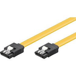 Powertech CAB-W024 Καλώδιο Σκληρού Δίσκου 7-Pin SATA III to 7-Pin SATA III 0.5m Yellow
