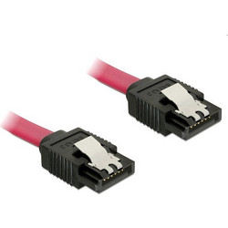 DeLOCK 82679 Καλώδιο Σκληρού Δίσκου 7-Pin SATA III to 7-Pin SATA III 1m Red