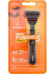 Gillette Fusion 5 Power Black Ξυριστική Μηχανή με Μπαταρία