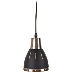 DKD Home Decor Κρεμαστό Φωτιστικό Οροφής Μονόφωτο Μαύρο 8424346043330