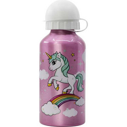 Stor Unicorn Παιδικό Αλουμινίου Ροζ 400ml