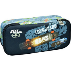 Back Me UP No Fear Longboard Κασετίνα Μαύρη 348-27141