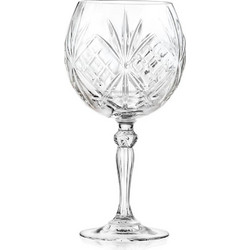 RCR Crystal Σετ Ποτήρια Ποτού Κρύσταλλο Κολωνάτα Melodia 650ml 6τμχ 0803591