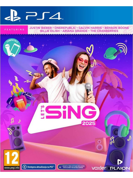 Let's Sing 2025 PS4
