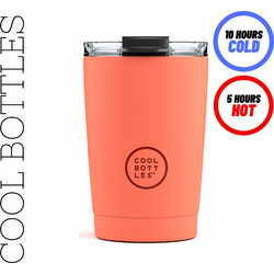 Cool Bottles Tumbler Pastel Coral 330ml