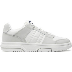 Tommy Jeans Γυναικεία Sneakers Λευκά Γκρι EN0EN02615-P06