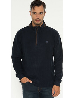Lexton Ανδρικό Φούτερ με Τσέπες Navy Μπλε 231332