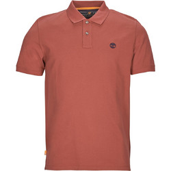 Timberland Ανδρική Μπλούζα Polo Κοντομάνικη Ροζ TB0A26N4DH9