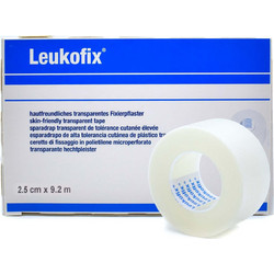 Leukoplast Leukofix Διάφανη Επιδεσμική Ταινία 2.5cm x 9.2m