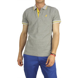 Kangol Ανδρική Μπλούζα Polo Κοντομάνικη Γκρι 707270-GR
