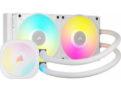 Corsair iCue Link Titan 240 RX White Υδρόψυξη CPU 120mm RGB για Socket 1700 / 1851 / AM4 / AM5