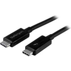 StarTech TBLT34MM50CM Thunderbolt 3 USB-C to USB-C 0.5m Black