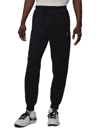 Jordan Brooklyn Ανδρικό Παντελόνι Φόρμας Fleece με Λάστιχο Μαύρο FV7277-010