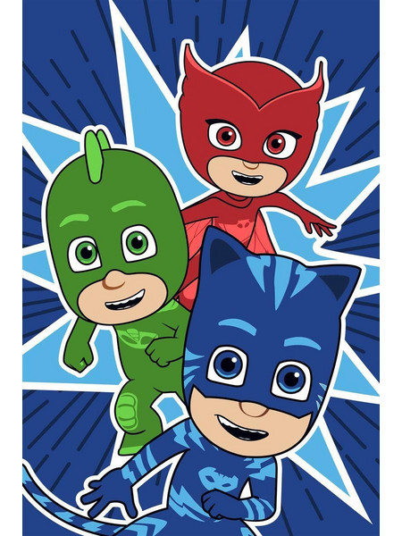Dimcol PJ Masks 20 Παιδική Πετσέτα Προσώπου / Χεριών 60x40cm Μπλε