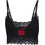 Hugo Boss Bralette χωρίς Μπανέλα Μαύρο 50502786-001