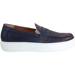 Commanchero Ανδρικά Μοκασίνια Loafers Δερμάτινα Navy Μπλε 72333-227