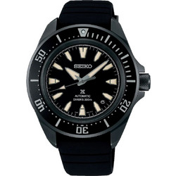Seiko Ανδρικό Ρολόι Αυτόματο με Μαύρο Καουτσούκ Λουράκι SRPL15K1