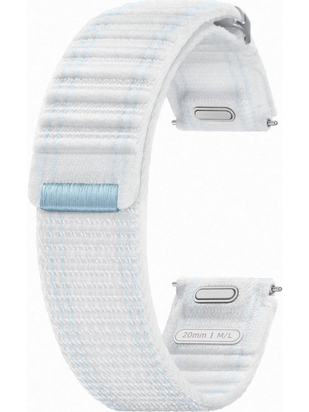 Samsung Fabric M/L Λουράκι Υφασμάτινο Blue / White (Samsung Galaxy Watch 7 40 / 44mm)