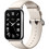 Xiaomi Q-Release Λουράκι Δερμάτινο White (Xiaomi Redmi Watch 4 / Xiaomi Smart Band 8 Pro)