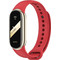 Mijobs Solid Λουράκι Σιλικόνης Red (Xiaomi Mi Band 8)