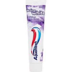 Aquafresh Active White Οδοντόκρεμα για Λεύκανση 100ml
