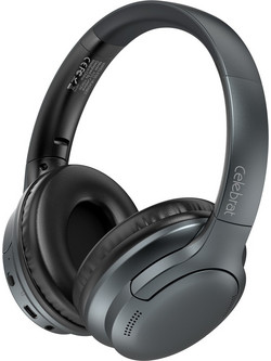 Celebrat A33 Ενσύρματα & Ασύρματα Bluetooth Ακουστικά Over Ear με Noise Cancelling Μαύρα