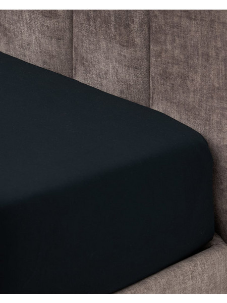 Pennie Σεντόνι Υπέρδιπλο Βαμβακοσατέν 245x300 Seti Μαύρο