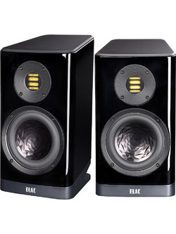 Elac Vela BS 403.2 Ζεύγος Ηχείων Hi-Fi Βιβλιοθήκης 2 Δρόμων Black Gloss