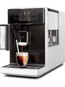 Sencor SES 9301WH Αυτόματη Μηχανή Espresso 1400W 19bar με Μύλο