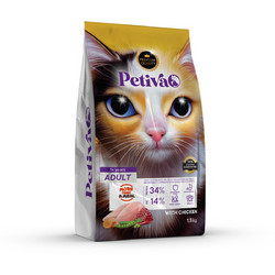 Petiva Cat Food Adult Chicken 1.5kg