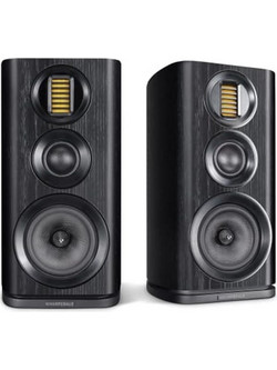 Wharfedale EVO 4.2 Ζεύγος Ηχείων Hi-Fi Βιβλιοθήκης 120W 3 Δρόμων Black Oak