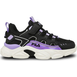 Fila Memory Spinel 3 Παιδικά Sneakers Μαύρα Μωβ 7YF33002-080