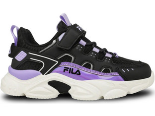 Fila Memory Spinel 3 Παιδικά Sneakers Μαύρα Μωβ 7YF33002-080
