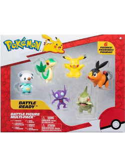 Jazwares Pokemon W6 Battle Figure Multi-Pack JW002469