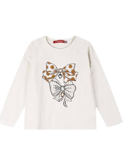 Energiers Παιδικό T-Shirt Μακρυμάνικο Λευκό 15-124330-5