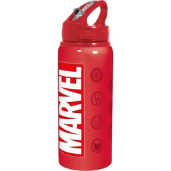Stor Marvel Παιδικό Παγούρι Θερμός Ανοξείδωτο BPA Free Κόκκινο 2 Σχέδια 730ml